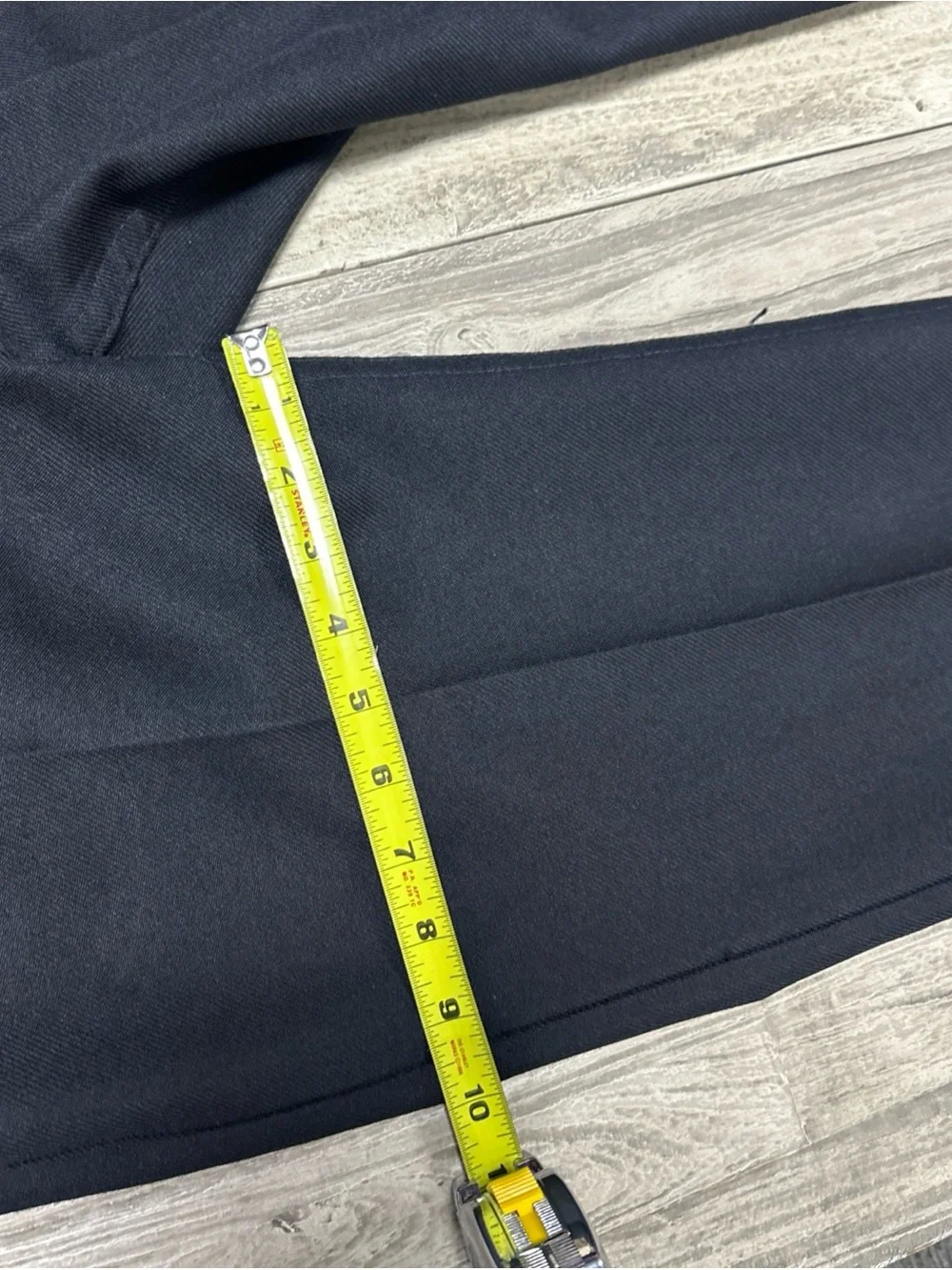 Vintage 90s Levis 517 Pants Mens 33x32 Dacron Polyester Slacks Black Preppy USA